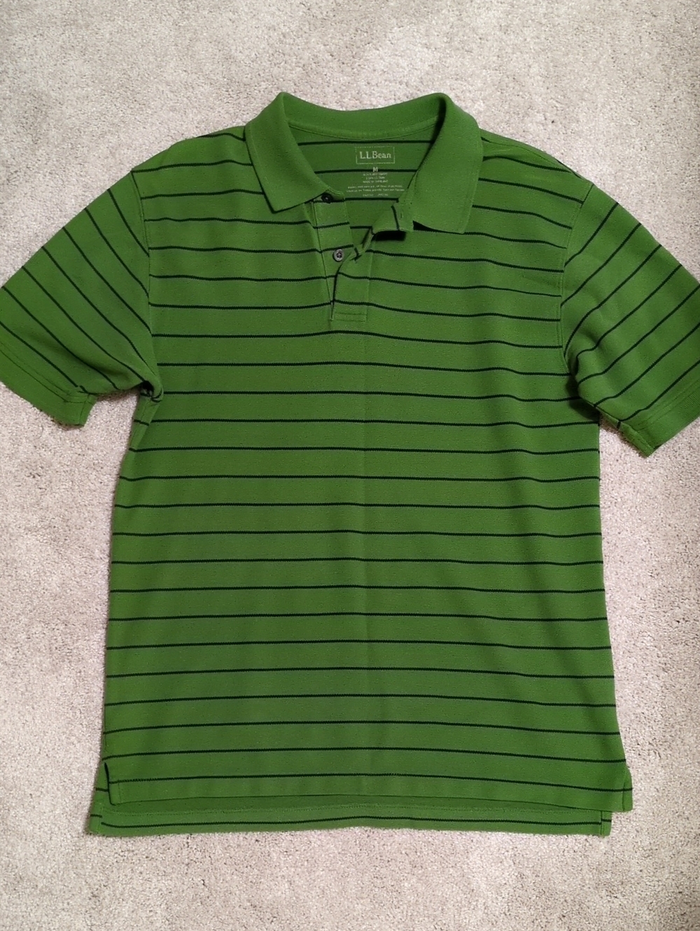 LL Bean Men's Med Polo Shirt